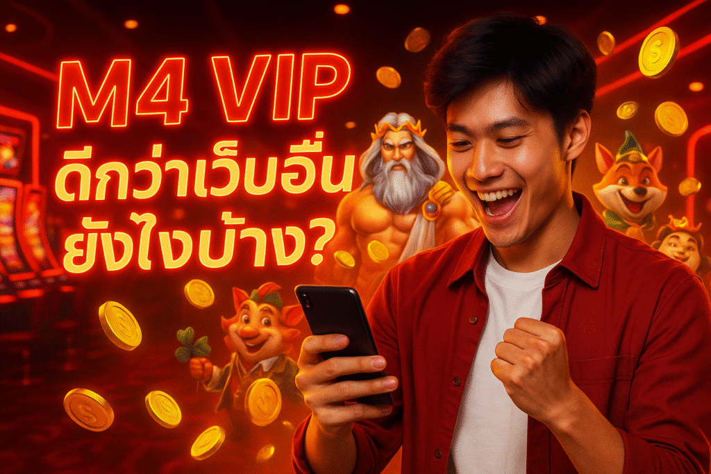 M4 VIP ดีกว่าเว็บอื่นยังไงบ้าง
