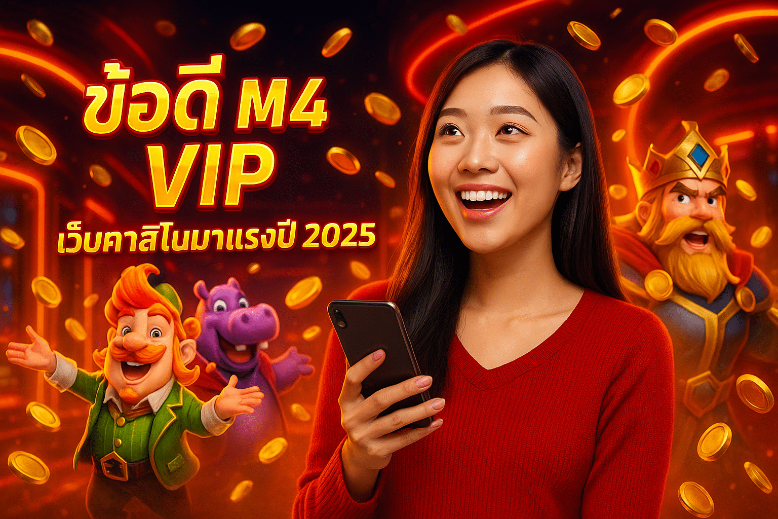 ข้อดี M4 VIP เว็บคาสิโนมาแรงปี 2025