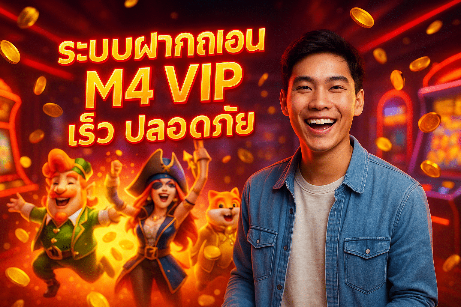 ระบบฝากถอน M4 VIP เร็ว ปลอดภัย