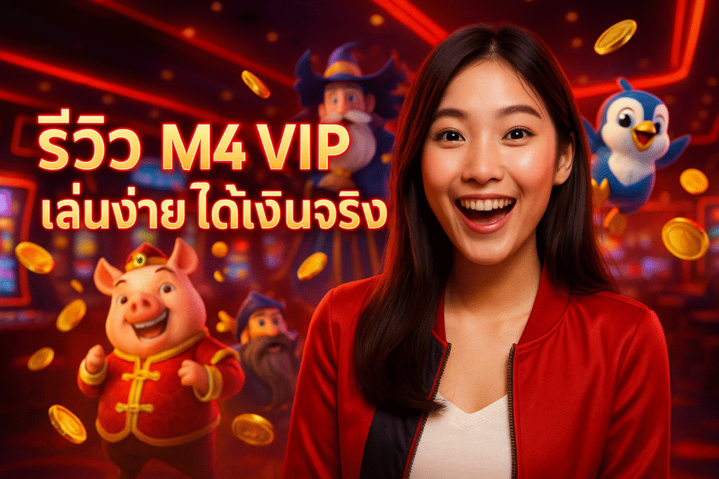 รีวิว M4 VIP เล่นง่าย ได้เงินจริง