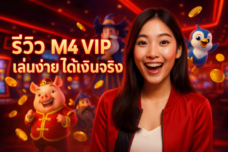 รีวิว M4 VIP เล่นง่าย ได้เงินจริง