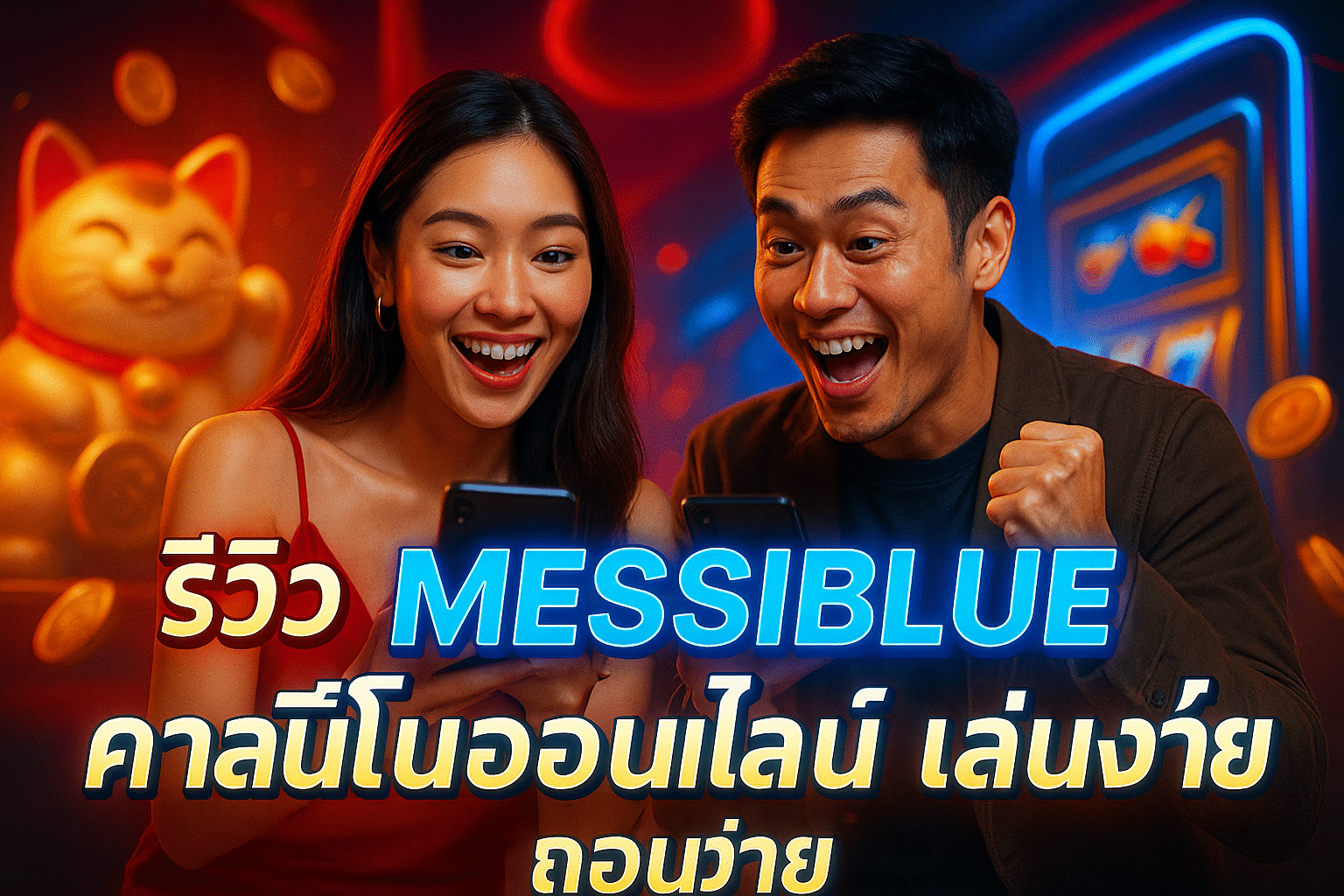 รีวิว MESSIBLUE คาสิโนออนไลน์ เล่นง่าย ถอนไว