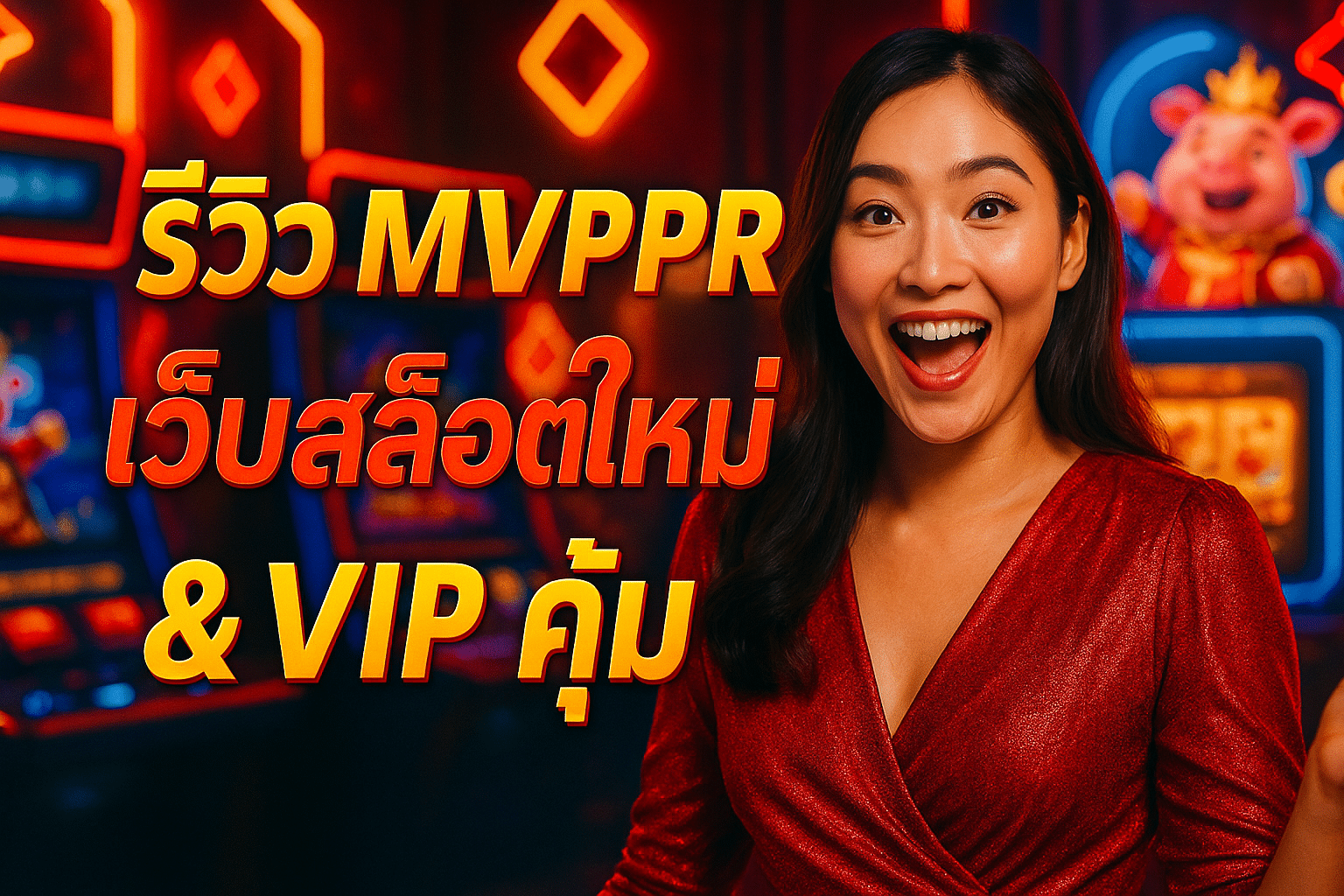 รีวิว MVPPR เว็บสล็อตใหม่ คืนยอดเสีย & VIP คุ้ม
