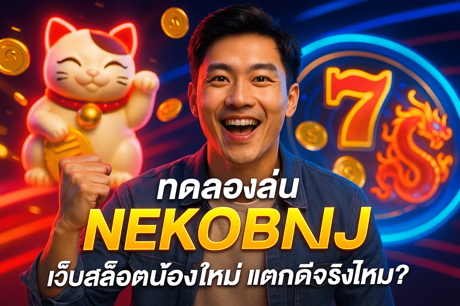 ทดลองเล่น NEKOBNJ เว็บสล็อตน้องใหม่ แตกดีจริงไหม?
