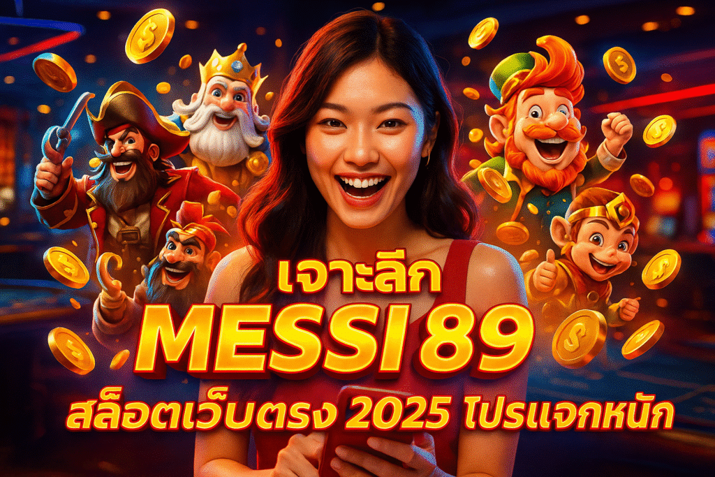 เจาะลึก MESSI 89 สล็อตเว็บตรง 2025 โปรแจกหนัก